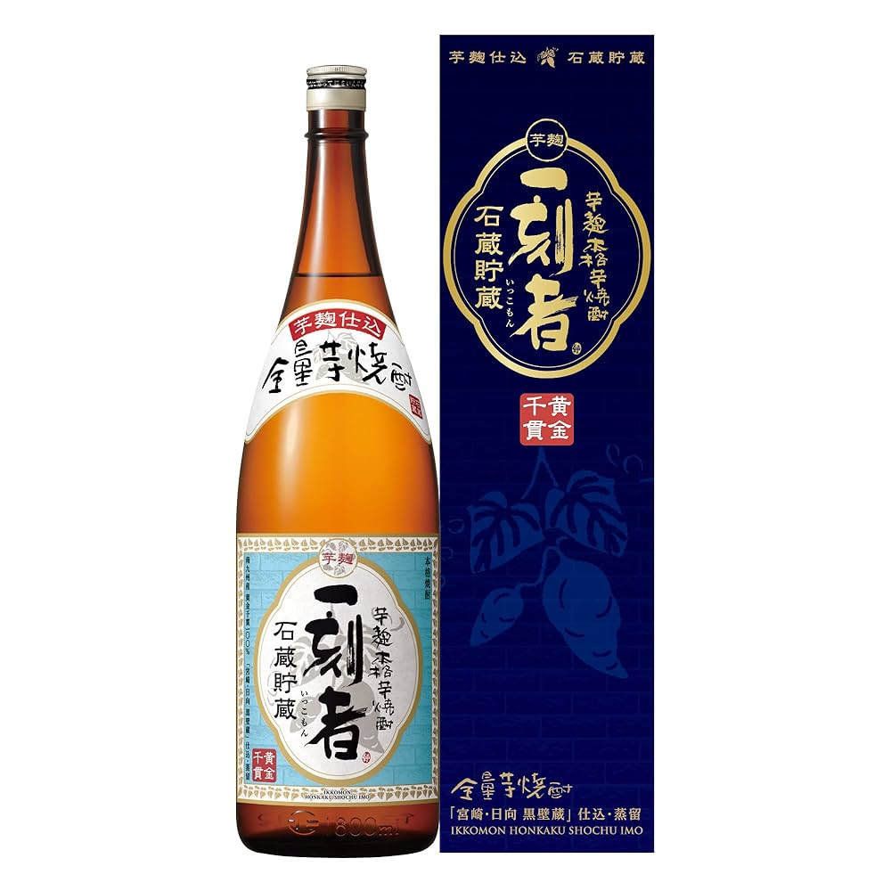 一刻者商品 Amazon.co.jp: 【ギフト プレゼント】全量芋焼酎 一刻者(いっこ